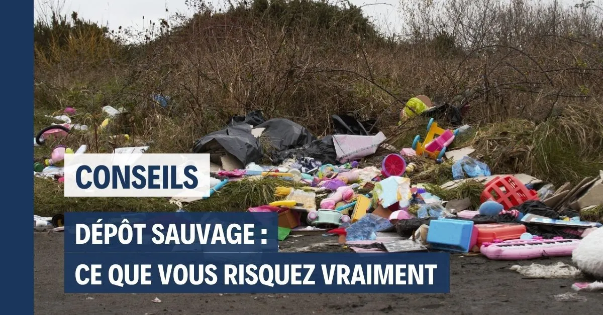 Dépôt sauvage : ce que vous risquez vraiment