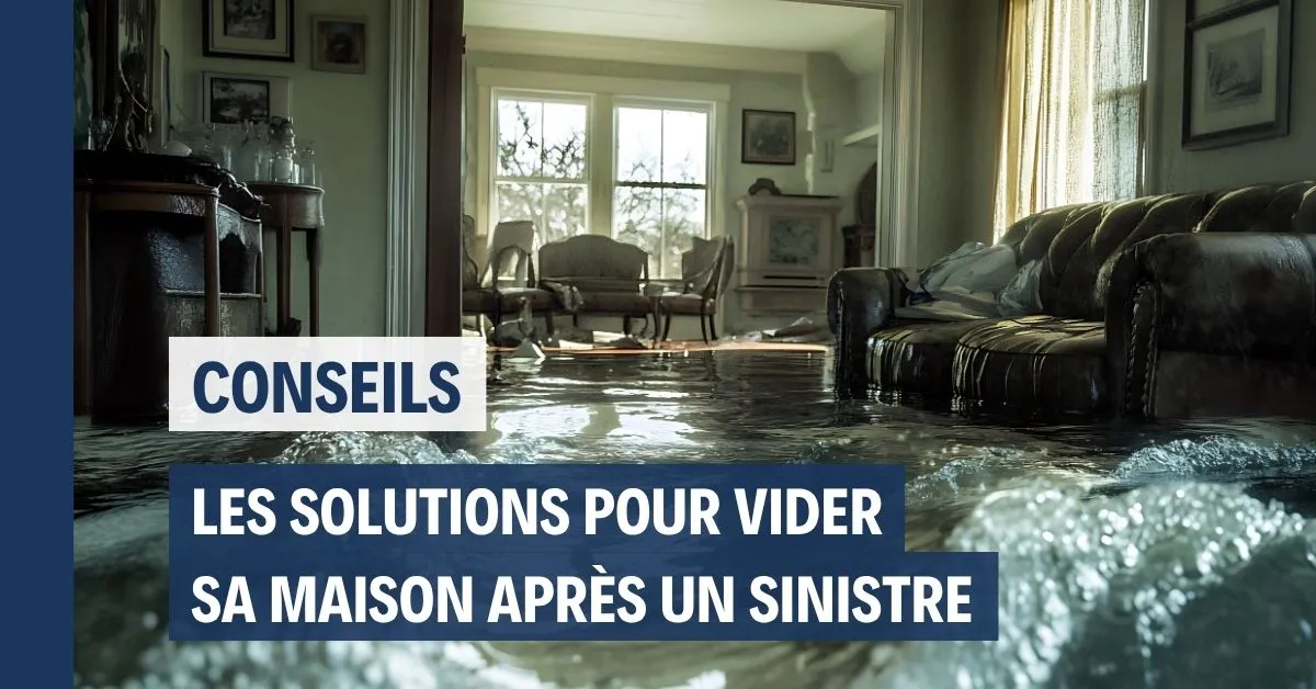 Les solutions pour vider sa maison après un sinistre