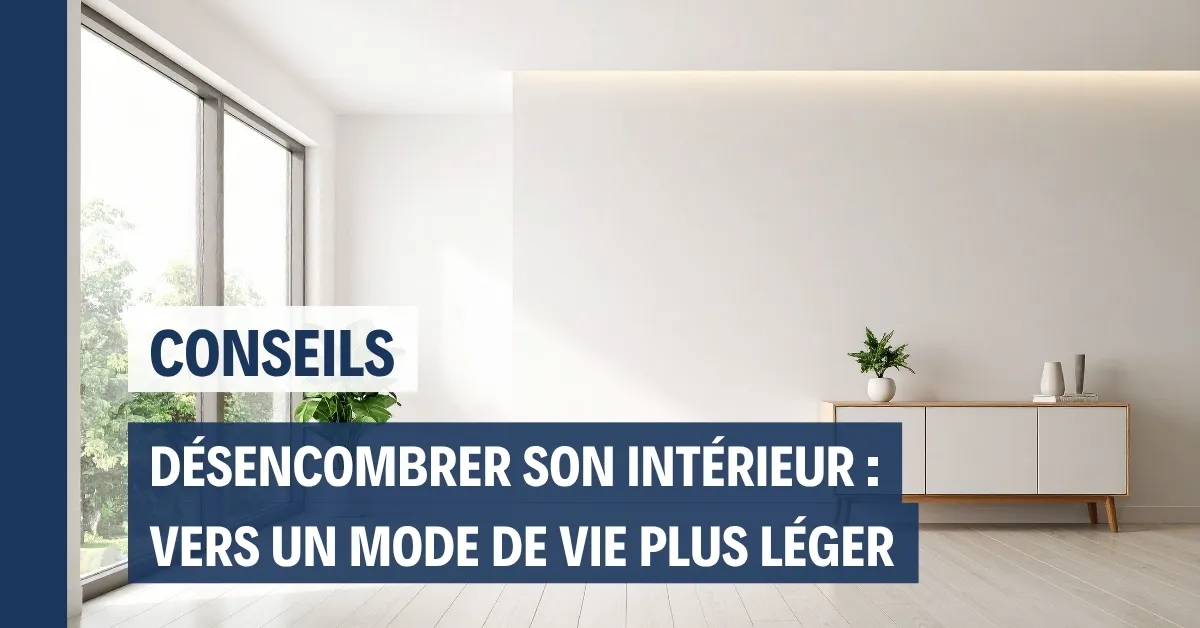 Minimalisme et désencombrement : adopter un mode de vie plus léger chez soi