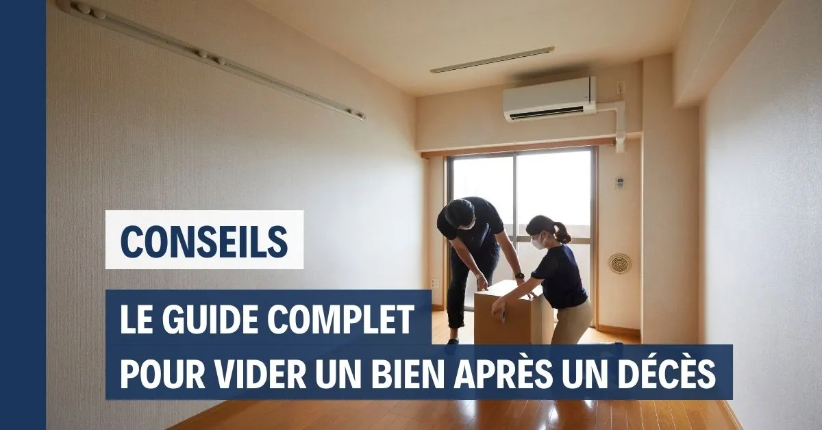 Vider une maison après un décès : guide complet pour organiser le débarras